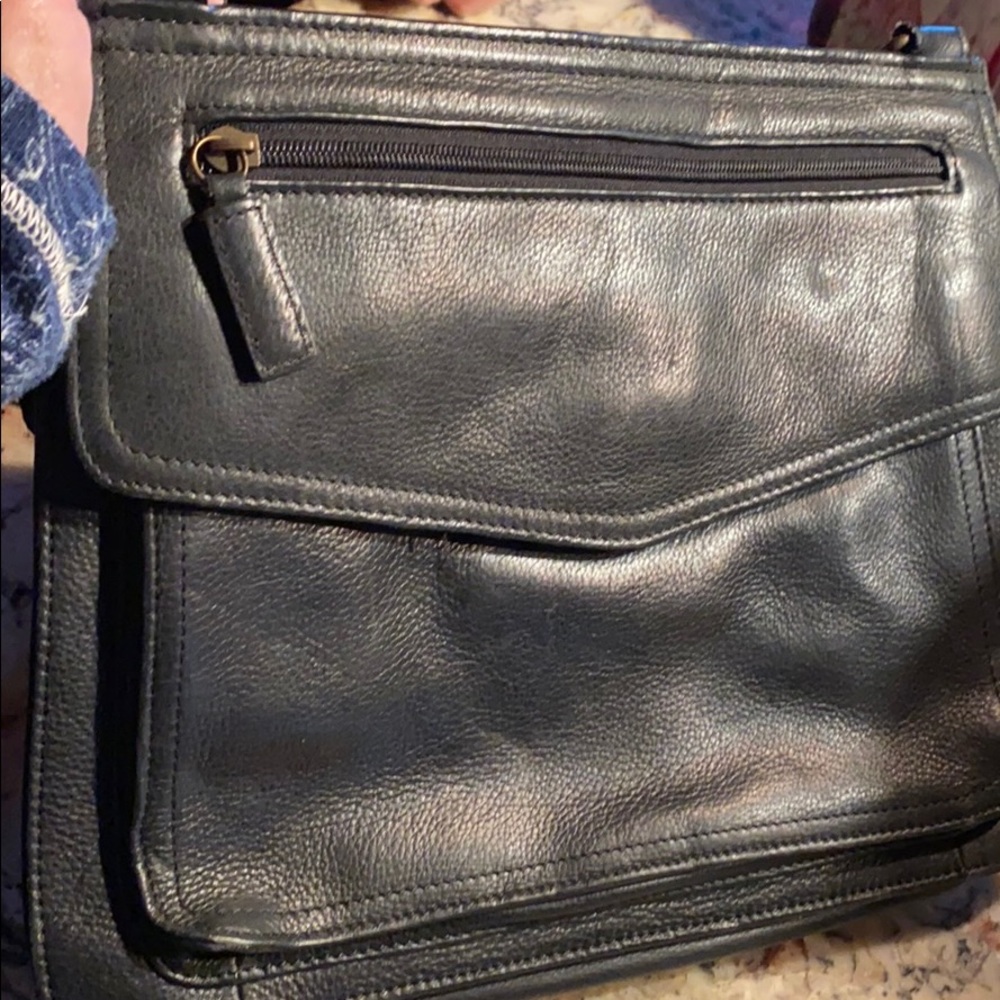 Fossil Black Leather Purse